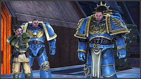 W pewnym momencie pojawią się również jednostki elitarne - 14 - Zwycięstwo i Poświęcenie - Opis przejścia - Warhammer 40,000: Space Marine - poradnik do gry