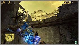 Idąc dalej w kierunku pięści, trafisz na kolejne rozwidlenie - Rozdział 8 - Serwoczaszki - Warhammer 40,000: Space Marine - poradnik do gry
