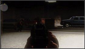 Gdy partnerzy otworzą ogień zaporowy biegniemy za skrzynie po prawej - Na piechotę | Rozdział 4 | Call of Juarez The Cartel - Call of Juarez: The Cartel - poradnik do gry