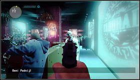 Przechodzimy drzwiami do następnego korytarza - tu ustawiamy się w dowolnym miejscu, aby aktywować akcję grupową - Strefa VIP #2 | Rozdział 8 | Call of Juarez The Cartel - Call of Juarez: The Cartel - poradnik do gry