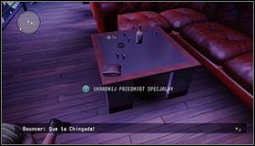 Przedmiot specjalny Ben McCall #1 - przed wejściem do głównej części klubu, na zapleczu, jest kilka stolików - Przedmioty specjalne - McCall | Rozdział 8 | Call of Juarez The Cartel - Call of Juarez: The Cartel - poradnik do gry