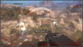 Po zlikwidowaniu wszystkich snajperów ruszamy w drogę na dół - uważamy na wrogów - Droga w dół - Evans, Guerra | Rozdział 11 | Call of Juarez The Cartel - Call of Juarez: The Cartel - poradnik do gry