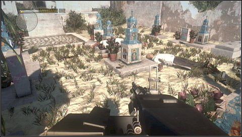 Przedmiot specjalny Guerra #4 - za posągiem z Jezusem rozglądamy się za jeszcze jednym przedmiotem - W drodze na cmentarz | Rozdział 13 | Call of Juarez The Cartel - Call of Juarez: The Cartel - poradnik do gry