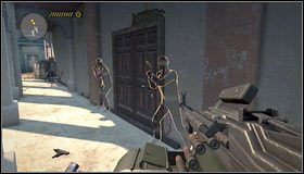 Dotrzemy do willi, przed którą spotkamy 1-2 wrogów - Willa - Kantyna | Rozdział 14 | Call of Juarez The Cartel - Call of Juarez: The Cartel - poradnik do gry