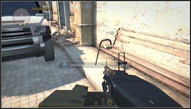 Przedmiot specjalny Guerra #4 - po drugiej stronie targowiska trzymamy się lewej strony i szukamy bocznej alejki z białym hammerem - Przedmioty specjalne - Guerra | Rozdział 14 | Call of Juarez The Cartel - Call of Juarez: The Cartel - poradnik do gry