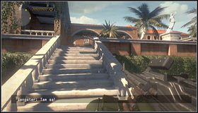 Zanim przejdziemy przez bramę upewniamy się, że po drugiej stronie jest czysto - W drodze do hacjendy | Rozdział 15 | Call of Juarez The Cartel - Call of Juarez: The Cartel - poradnik do gry