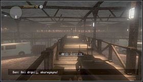 Idziemy przez prosty labirynt korytarzy i słuchamy ostatnich doniesień z bazy - Finał | Rozdział 15 | Call of Juarez The Cartel - Call of Juarez: The Cartel - poradnik do gry