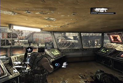W pewnej chwili dotrzesz do śmigłowca, który nie może wylądować - I - Zakotwiczeni | Akt 1 w Gears of War 3 - Gears of War 3 - poradnik do gry (opis przejścia, nieśmiertelniki, osiągnięcia)