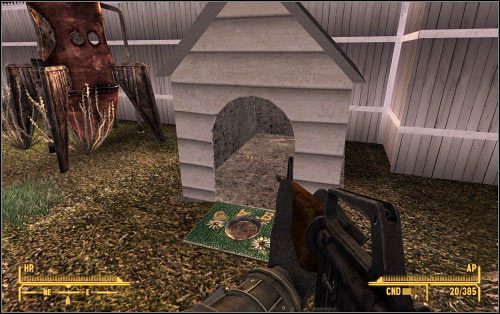 Aby odszukać poddawanego licznym eksperymentom Gabe'a, najpierw powinieneś udać się do lokacji Higgs Village - A Brains Best Friend - Zadania poboczne - Fallout: New Vegas - Old World Blues - poradnik do gry