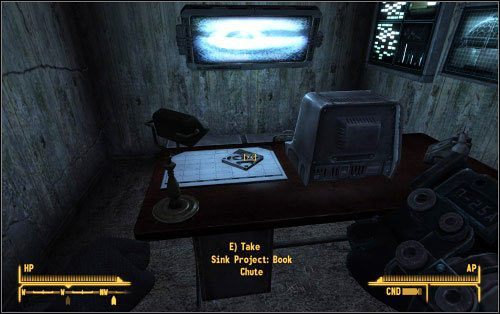 Book Chute - All My Friends Have Off Switches - Zadania poboczne - Fallout: New Vegas - Old World Blues - poradnik do gry
