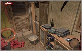 Kieruj się dalej - w kolejnym basenie, pełnym krwi, natrafisz na Teda, który będzie opłakiwał śmierć swoich bliskich, których sam zatłukł - Paszport do życia | Akt 1 - rozdział 1 Dead Island - Dead Island - poradnik do gry