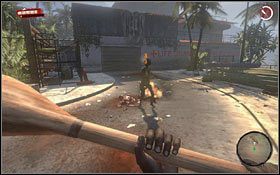 Kontynuując swoją wędrówkę wyjdź po drewnianych schodach w okolice Wieży - Exodus | Akt 1 - rozdział 1 Dead Island - Dead Island - poradnik do gry