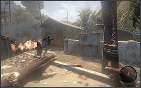 Drugi plakat musisz rozwiesić tuż przy skrzyżowaniu obok domu z ocalałymi (2) #1 - Ostatnia szansa na ścianie | Akt 2 - zadania poboczne i wydarzenia w Dead Island - Dead Island - poradnik do gry