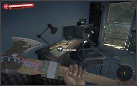 W jednym z domków na południu (1) znajdziesz leżącego na ziemi mężczyznę #1 - Środek na owady; Deus Ex Machina | Akt 3 - zadania poboczne i wydarzenia - Dead Island - poradnik do gry