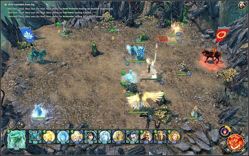 Najważniejsza część bitwy rozgrywa się na samym środku planszy. - Bitwy w polu | Bitwy w Might & Magic Heroes VI - Might & Magic: Heroes VI - poradnik do gry