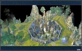 Jego twierdza szybko wpadnie w nasze ręce. - 1 misja - Pasmo nieszczęść | Kampania Nekropolii w Might & Magic Heroes VI - Might & Magic: Heroes VI - poradnik do gry