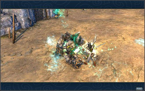 Sporo punktów reputacji otrzymamy dzięki walce na arenie. - 1 misja - Pasmo nieszczęść | Kampania Nekropolii w Might & Magic Heroes VI - Might & Magic: Heroes VI - poradnik do gry