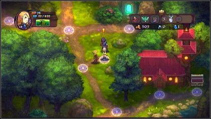 Możesz też porozmawiać z łowcą nagród stojącym przy drodze, który zleci ci kilka dodatkowych zadań - Irollan (2) - Opis przejścia - Might & Magic: Clash of Heroes - PC - poradnik do gry