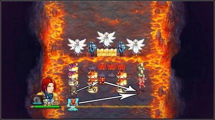 Dwa ostatnie czerwone Rogate Demony, ustaw pod czerwoną Zmorą, a szarą Zmorę przesuń na środek pola bitwy - Sheogh (1) - Opis przejścia - Might & Magic: Clash of Heroes - PC - poradnik do gry