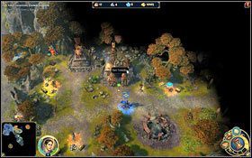 Zaraz za nim znajdziemy fort dzikusów. - 1 misja - Źle się dzieje | Kampania Przystani w Might & Magic Heroes VI - Might & Magic: Heroes VI - poradnik do gry