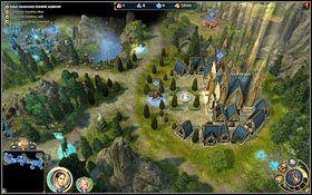Jak widać, wróg nie skonwertował miasta na wschodzie. - 3 misja - Nie drażnij człowieka w rozpaczy | Kampania Przystani w Heroes VI - Might & Magic: Heroes VI - poradnik do gry