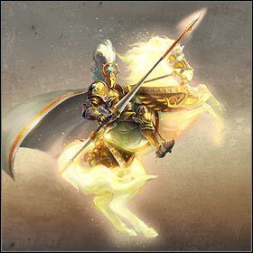 W oddziałach Przystani nie mogło zabraknąć kawalerii - bez niej armia ludzkości byłaby skazana na nieustanną defensywę i cofanie się krok za krokiem - Jeździec słońca / krzyżowiec słońca w Might & Magic Heroes VI | Jednostki - Might & Magic: Heroes VI - poradnik do gry