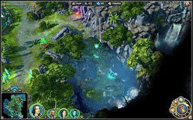 Kryjówkę Kirina bardzo łatwo przeoczyć. - 2 misja - Kręte schody | Kampania Świątyni w Might & Magic Heroes VI - Might & Magic: Heroes VI - poradnik do gry