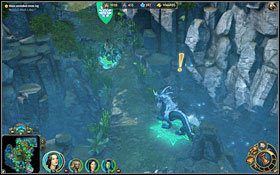 Na szczęście on sam jest odpowiednio oznaczony. - 2 misja - Kręte schody | Kampania Świątyni w Might & Magic Heroes VI - Might & Magic: Heroes VI - poradnik do gry