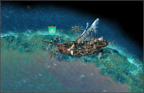 Oto i wrak statku. - 2 misja - Kręte schody | Kampania Świątyni w Might & Magic Heroes VI - Might & Magic: Heroes VI - poradnik do gry