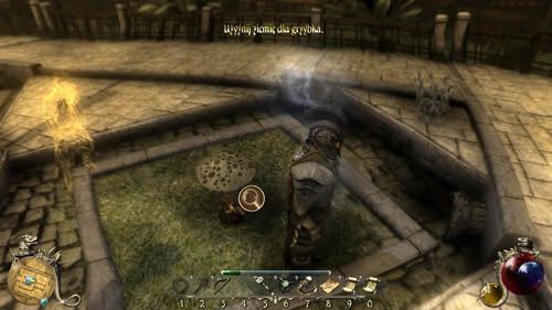 Po dostaniu się w okolice [10] będziesz musiał zmierzyć się z wielkim przeciwnikiem - Droserem - Podświadomość- Konflikt światopoglądowy - Two Worlds II: Pirates of The Flying Fortress - poradnik do gry