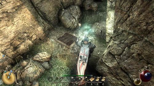 Z pierścieniem biegnij do Pata w [10] i wręcz mu go, a otrzymasz 15,000 PD - Piraci nie płaczą - Two Worlds II: Pirates of The Flying Fortress - poradnik do gry