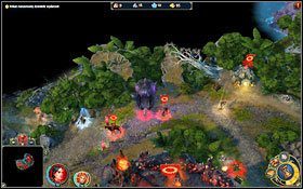 Jeżeli czujemy się na siłach, możemy zejść do podziemia. - 3 misja - W gąszczach mroku | Kampania Inferno w Might & Magic Heroes VI - Might & Magic: Heroes VI - poradnik do gry