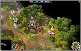 Dzięki fortowi będziemy mogli szybko przesyłać posiłki. - 4 misja - Małżeństwo nieba i piekła | Kampania Inferno w Might & Magic Heroes VI - Might & Magic: Heroes VI - poradnik do gry