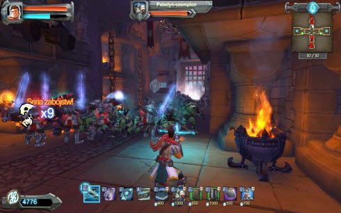Tym razem bardzo pomocni okażą się paladyni - Etap 16 - Biblioteka | Opis przejścia Orcs Must Die! - Orcs Must Die! - poradnik do gry