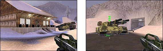 Wjedziesz na drogę z kilkoma Gun Emplacement po prawej - Misja 02: Armored Assault | Command & Conquer Renegade - Command & Conquer: Renegade - poradnik do gry