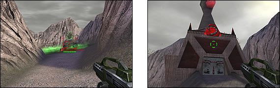 Zanim wejdziesz do wnętrza Hand of NOD, podłóż C4 pod znajdującą się obok wyrzutnię SAM - Misja 01: Rescue and Retribution | Command & Conquer Renegade - Command & Conquer: Renegade - poradnik do gry