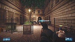 Zaraz po wyjściu z kanałów traficie na strażników, stojących parami w pewnej odległości od siebie - Misja 5- Załatw ich na amen | Kooperacja | Battlefield 3 - Battlefield 3 - poradnik do gry