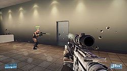 Kiedy w pomieszczeniu giełdy będzie już czysto, przejdźcie obaj przez dwoje drzwi - Misja 6- Ostatni Dzwonek | Kooperacja | Battlefield 3 - Battlefield 3 - poradnik do gry