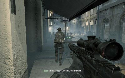 Kontynuuj marsz, aż dotrzesz na ulicę - II- Eye of the Storm | Opis przejścia gry | Call of Duty Modern Warfare 3 - Call of Duty: Modern Warfare 3 - opis przejścia i operacje specjalne - poradnik do gry