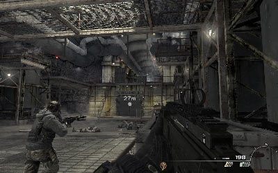 Kiedy oczyścisz teren wejdź na most i podejdź do barierki z lewej - III- Down the Rabbit Hole | Opis przejścia gry | Call of Duty Modern Warfare 3 - Call of Duty: Modern Warfare 3 - opis przejścia i operacje specjalne - poradnik do gry