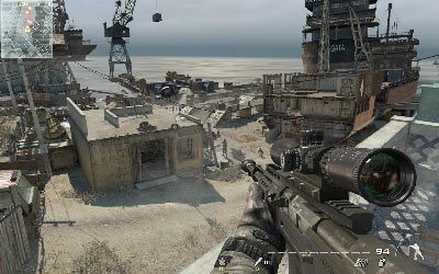 Potem rozpraw się z żołnierzami stojącymi na placu z lewej strony - Smack Town | Operacje Specjalne | Call of Duty Modern Warfare 3 - Call of Duty: Modern Warfare 3 - opis przejścia i operacje specjalne - poradnik do gry