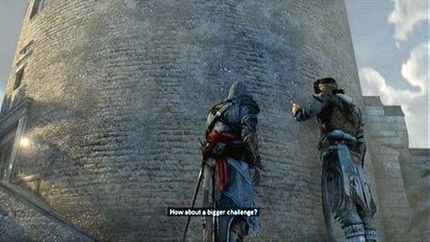 Tym razem twoim zadaniem jest wdrapać się na pobliską wieżę - Sekwencja 2 - The Crossroads of The World (3-5) | Opis przejścia AC Revelations - Assassins Creed: Revelations - poradnik do gry