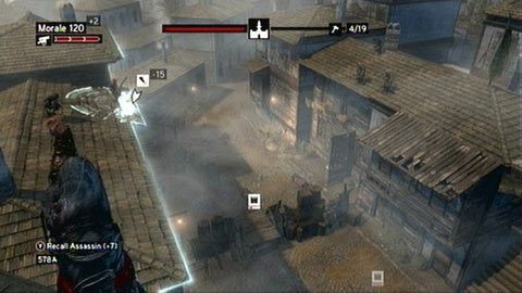 Obok lidera umieść dwie jednostki strzelców - Riflemen - Sekwencja 2 - The Crossroads of The World (6) | Opis przejścia AC Revelations - Assassins Creed: Revelations - poradnik do gry