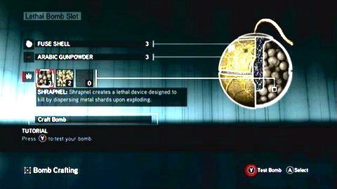 Wybierz pierwsze wolne miejsce, a następnie zaznaczone białą ramką składniki - Sekwencja 3 - Lost and Found (3-5) | Opis przejścia Assassins Creed Revelations - Assassins Creed: Revelations - poradnik do gry