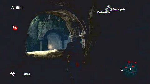 Gdy mężczyzna zginie, szybko przeskocz na drugą stronę podtopionego korytarza - Sekwencja 3 - Lost and Found (6) | Opis przejścia Assassins Creed Revelations - Assassins Creed: Revelations - poradnik do gry