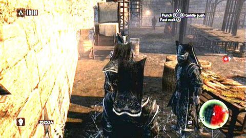 Po krótkiej animacji, skieruj się maksymalnie w lewo - Sekwencja 6 - Fortunes Disfavor (1,2) | Opis przejścia AC Revelations - Assassins Creed: Revelations - poradnik do gry