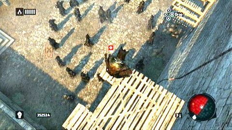 Wyceluj w Tarika, poczekaj aż się zbliży, a następnie zabij go ukrytym ostrzem - Sekwencja 6 - Fortunes Disfavor (1,2) | Opis przejścia AC Revelations - Assassins Creed: Revelations - poradnik do gry