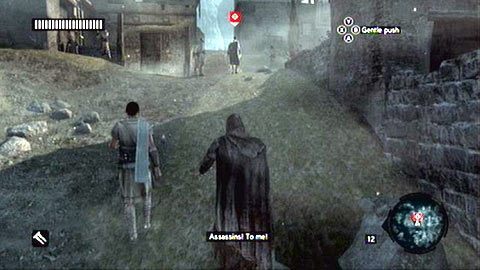 Kolejnego wroga znajdziesz kawałek dalej od poprzedniej dwójki - Sekwencja 6 - Fortunes Disfavor (7,8) | Opis przejścia AC Revelations - Assassins Creed: Revelations - poradnik do gry