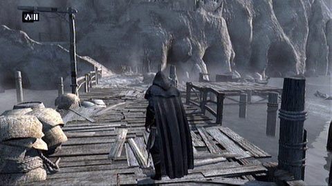 Po opuszczeniu pokładu, biegnij cały czas w górę zbocza - Sekwencja 7 - Underworld (1,2) | Opis przejścia Assassins Creed Revelations - Assassins Creed: Revelations - poradnik do gry