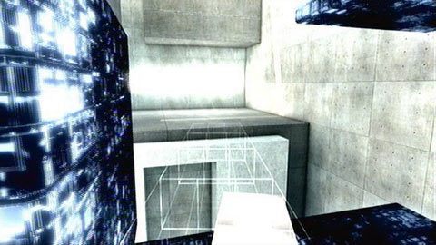 Gdy tunel się obniży, obróć kamerę w dół, skocz i w locie stwórz chodnik pod swoimi stopami - Misje Desmonda (1) | Zadania dodatkowe Assassins Creed Revelations - Assassins Creed: Revelations - poradnik do gry